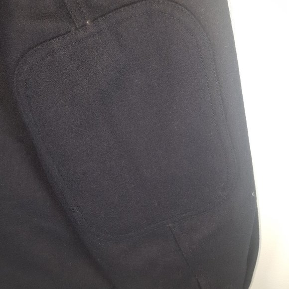 New London Fog Wool Hipster Jacket Size Med Navy - Picture 10 of 11